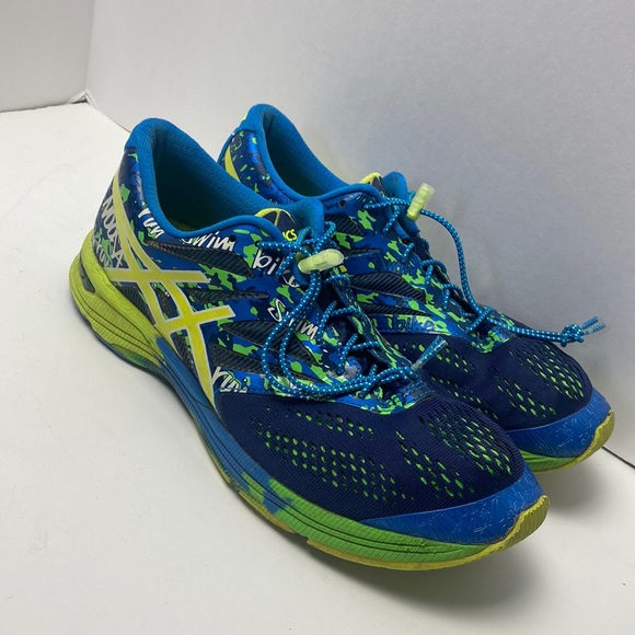 ASICS Gel-Noosa Tri 10 Midnight Flash Yellow Flash Green T530N